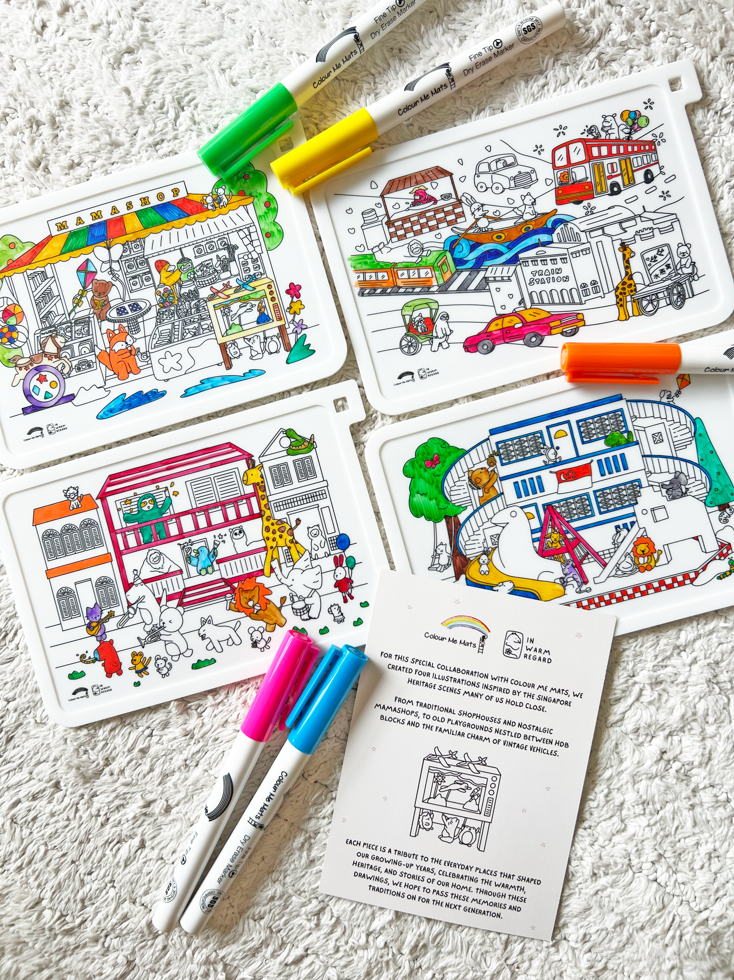 Singapore's Heritage Wonders (Puzzle Mats)