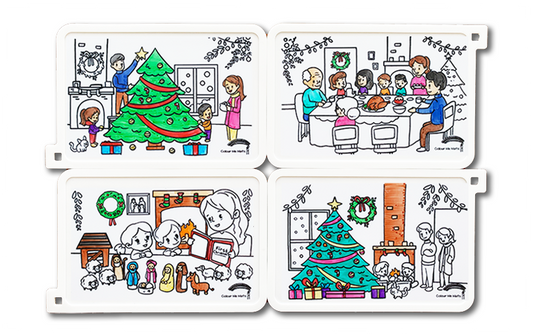 Christmas Family Traditions (Puzzle Mats)