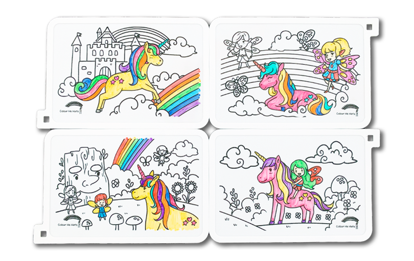 Magical Unicorns & Fairies (Puzzle Mats)