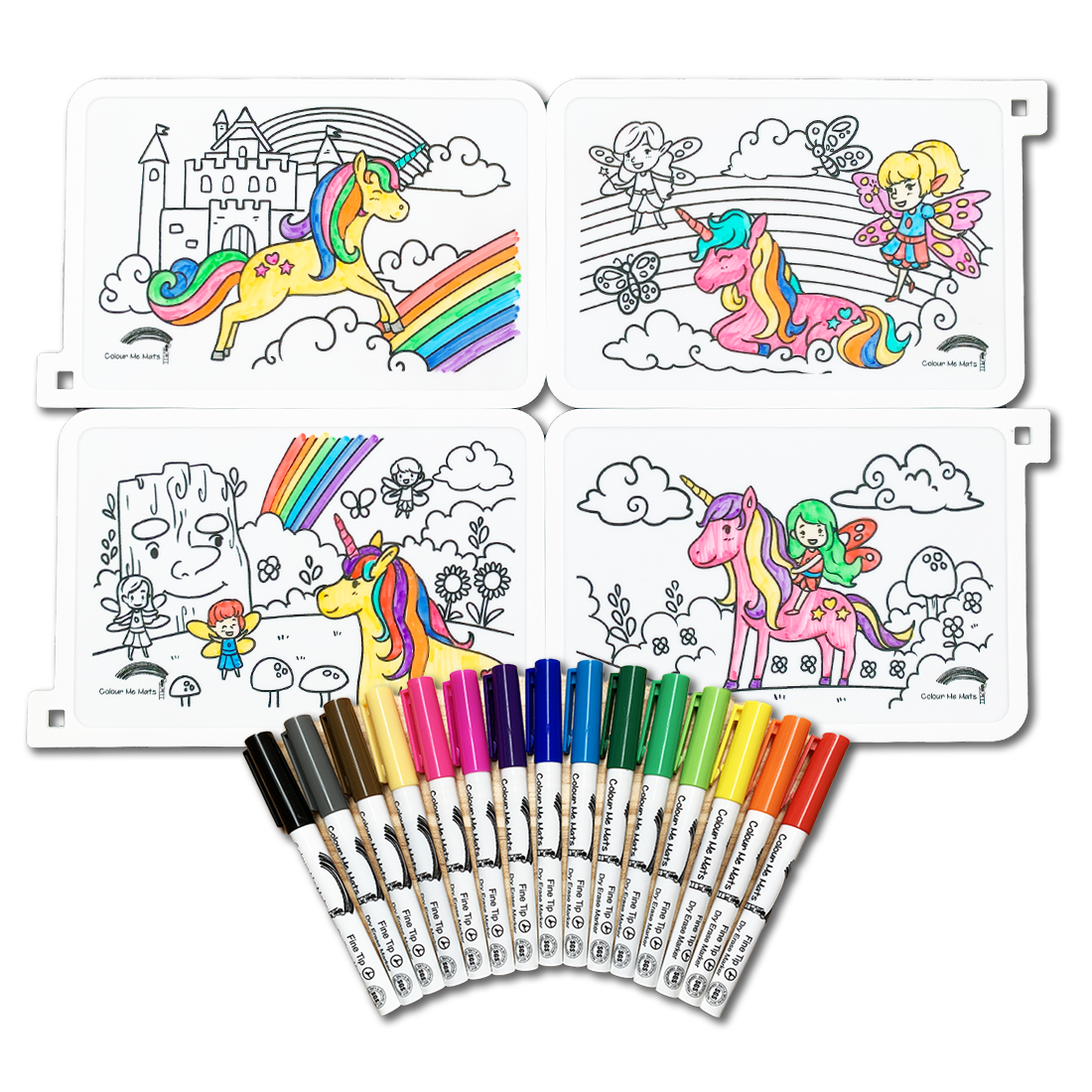 Magical Unicorns & Fairies (Puzzle Mats)