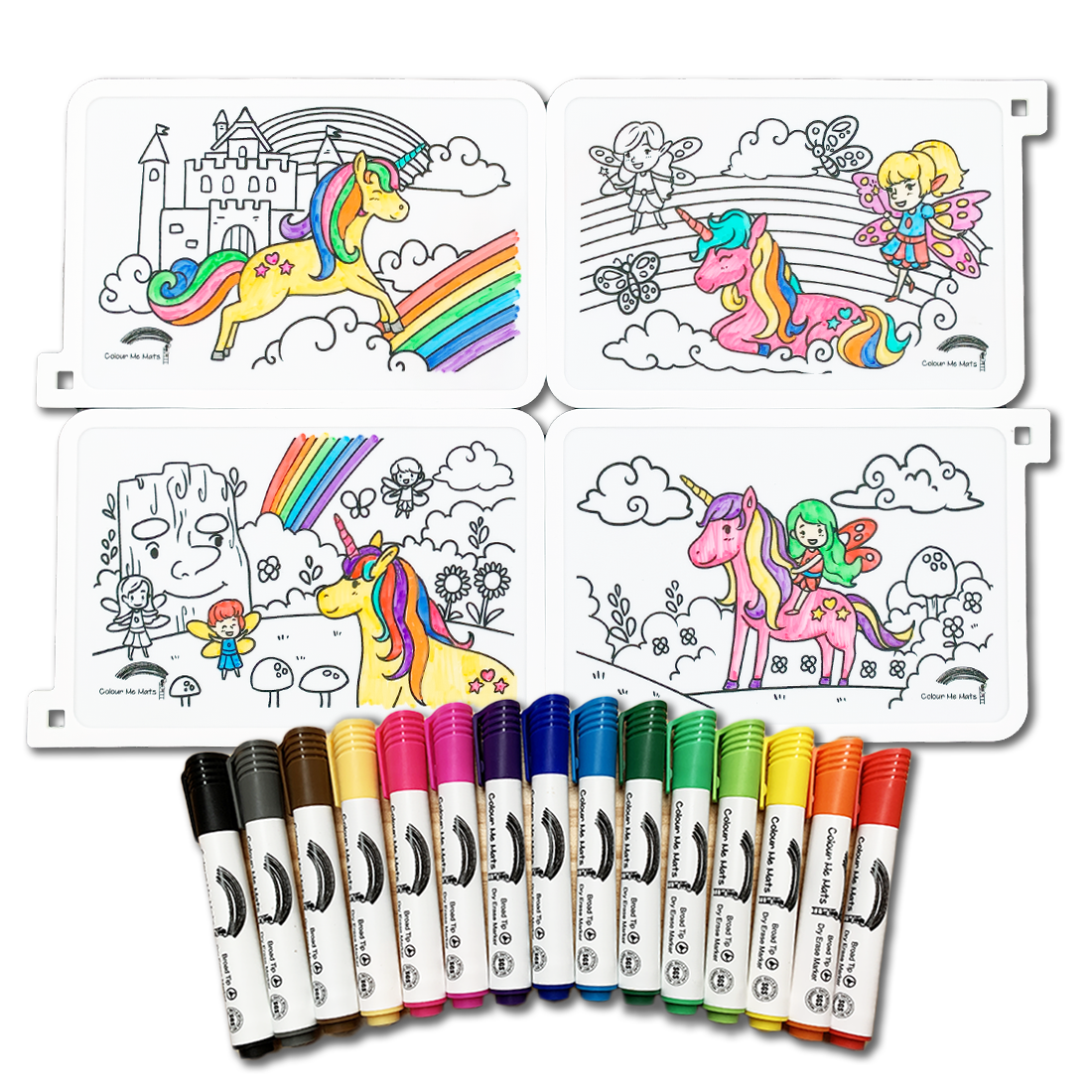 Magical Unicorns & Fairies (Puzzle Mats)