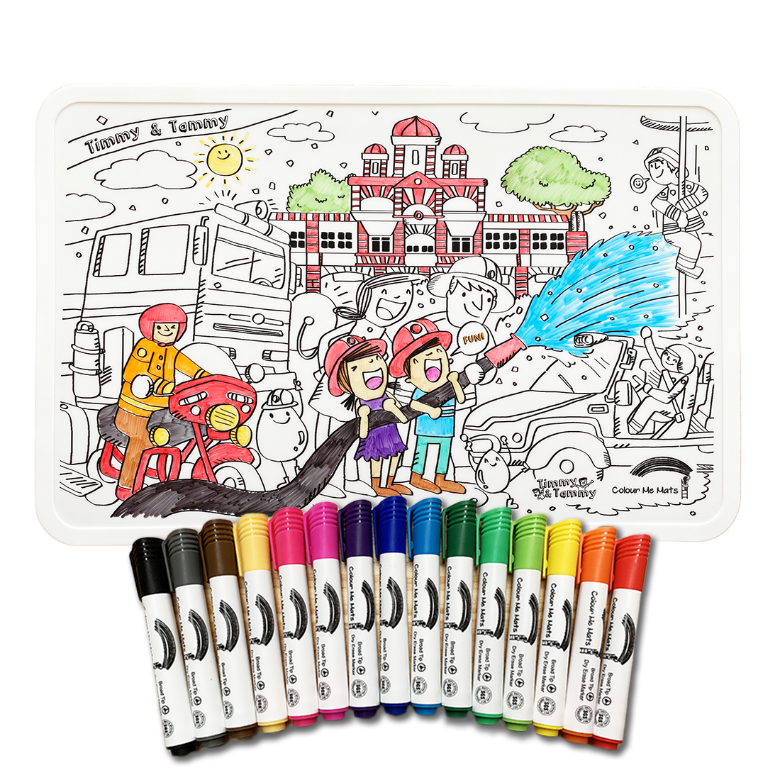 Timmy & Tammy At Central Fire Station