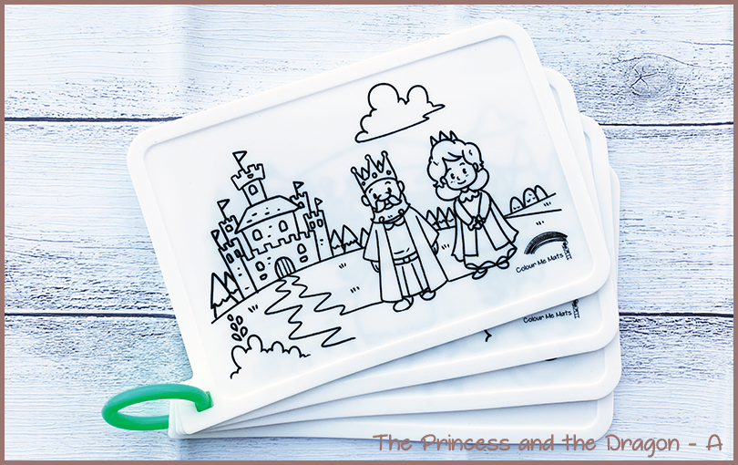 The Princess and the Dragon (Puzzle Mats)