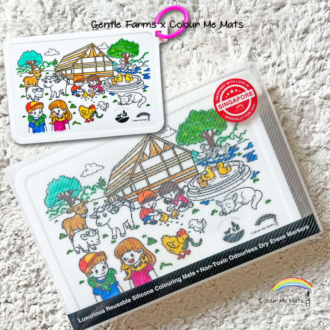 Puzzle Mat Starter Pack with 6pc Markers