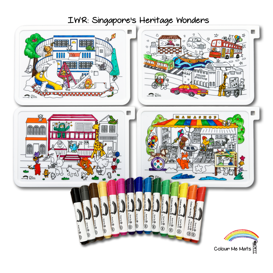 Singapore's Heritage Wonders (Puzzle Mats)