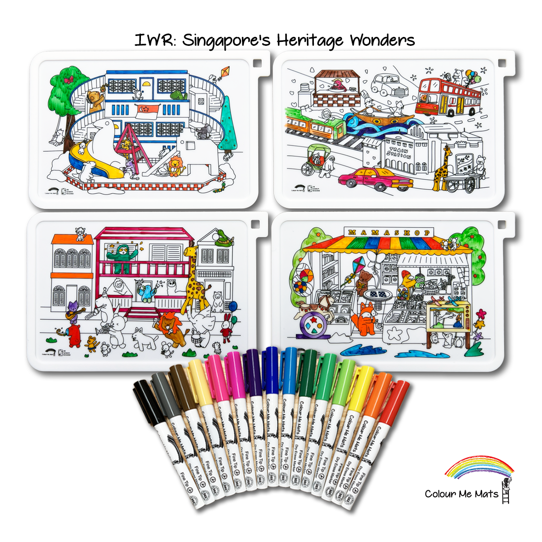 Singapore's Heritage Wonders (Puzzle Mats)