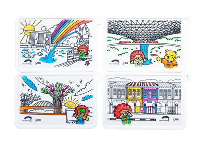 Little Lion explores Singapore (Puzzle Mats)