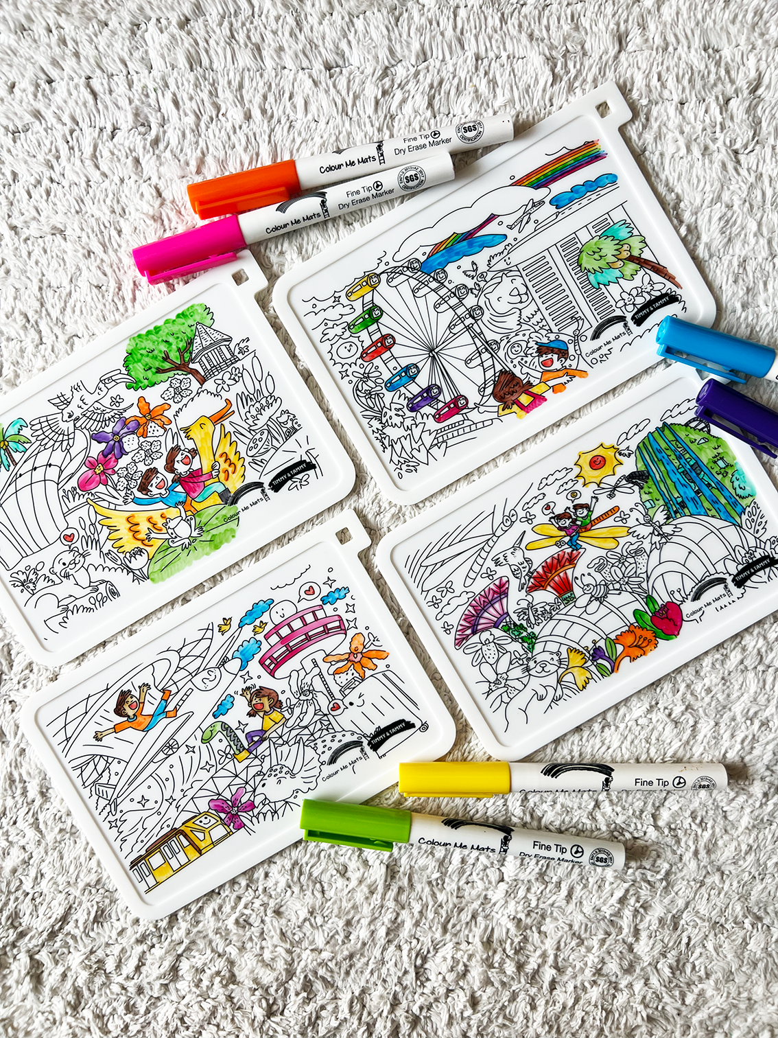 Timmy & Tammy from Gardens to Skylines (Puzzle Mats)