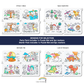 Puzzle Mat Starter Pack with 6pc Markers