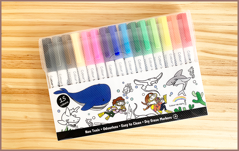 15pc Fine Tip Whiteboard Markers