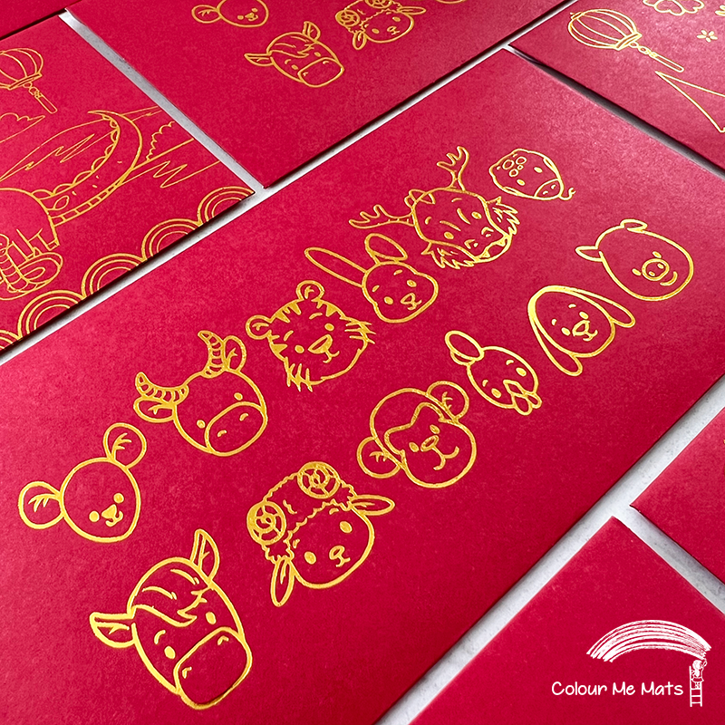 CNY Zodiac Animals Hong Baos