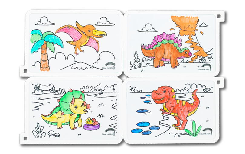 Land of Dinosaurs (Puzzle Mats)