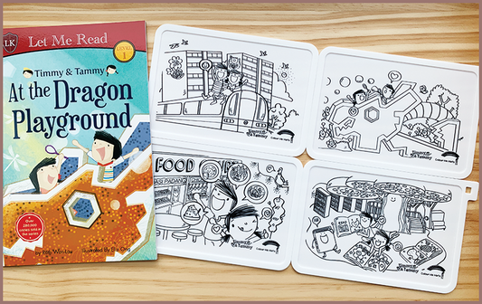 Timmy & Tammy Book Bundle - Around Our Neighbourhood (Puzzle Mats)